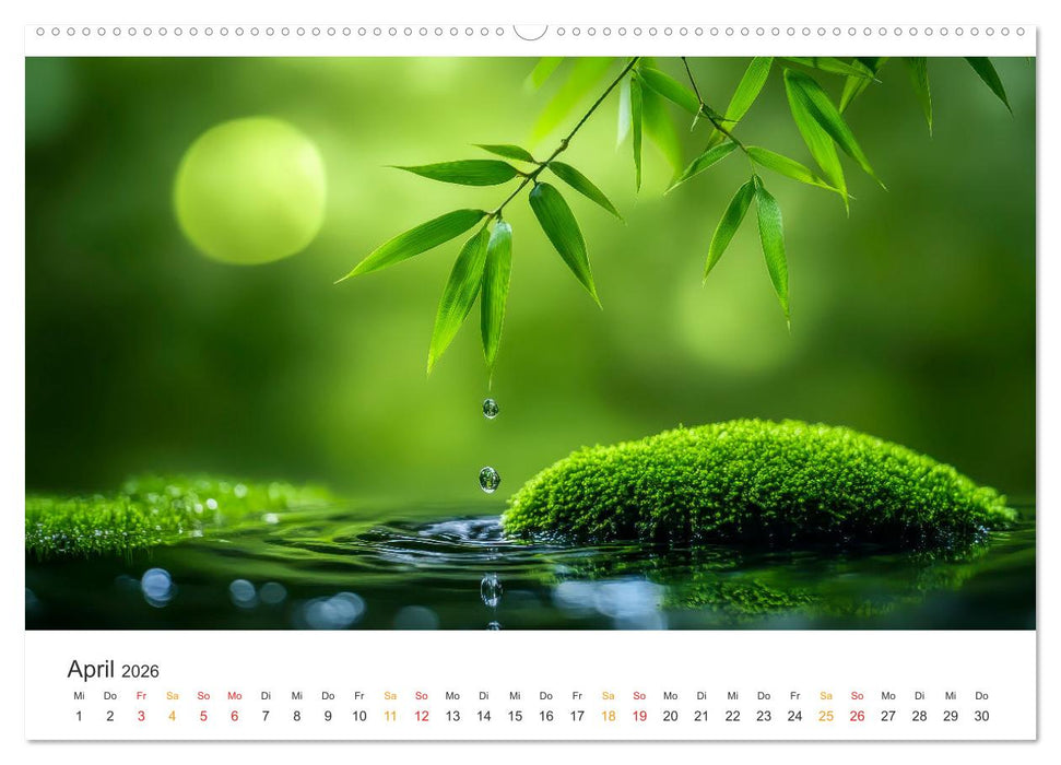 Zauber der Tropfen (CALVENDO Wandkalender 2026)