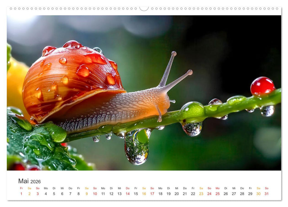 Zauber der Tropfen (CALVENDO Premium Wandkalender 2026)