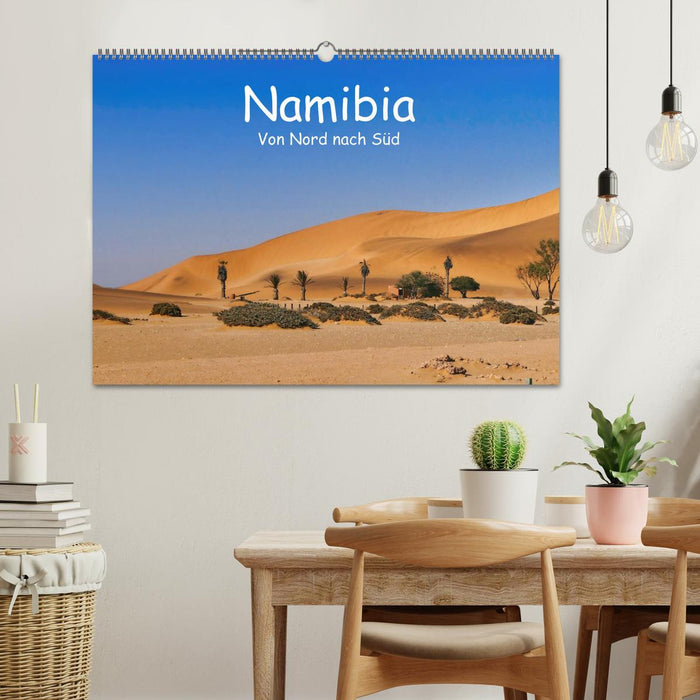 Namibia - Von Nord nach Süd (CALVENDO Wandkalender 2026)
