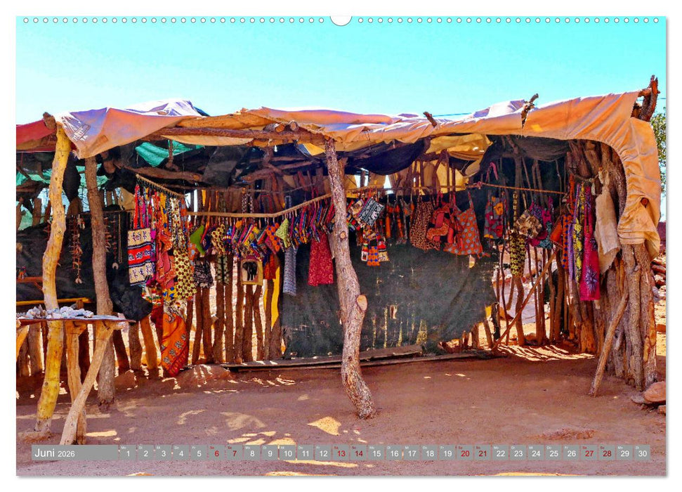 Namibia - Von Nord nach Süd (CALVENDO Wandkalender 2026)