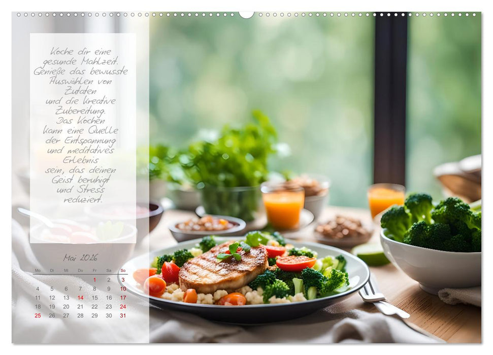 Wellnesstage zuhause - 12 anregende KI Ideen für deine persönlichen Spa Tage (CALVENDO Wandkalender 2026)