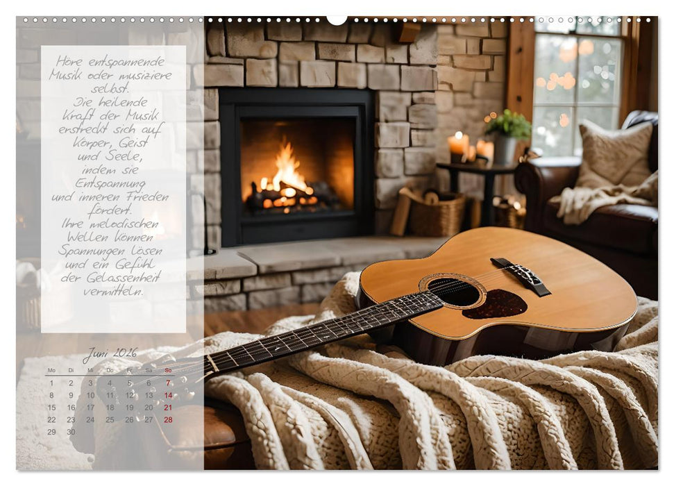 Wellnesstage zuhause - 12 anregende KI Ideen für deine persönlichen Spa Tage (CALVENDO Wandkalender 2026)