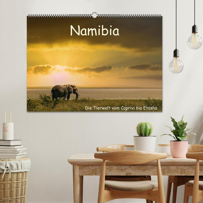 Namibia – Die Tierwelt vom Caprivi bis Etosha (CALVENDO Wandkalender 2026)