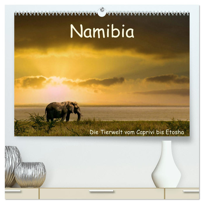 Namibia – Die Tierwelt vom Caprivi bis Etosha (CALVENDO Premium Wandkalender 2026)