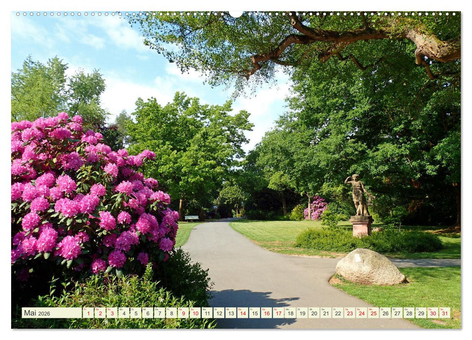Weinheim erleben Schlosspark, Burgen und einladender Marktplatz (CALVENDO Wandkalender 2026)