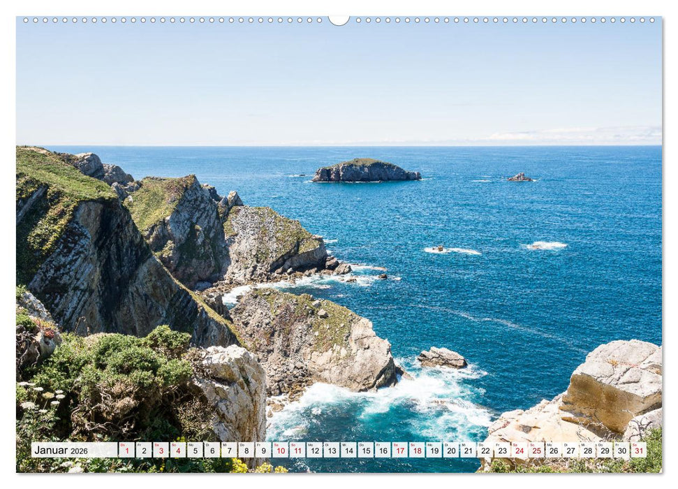 Nordspanien - wo Natur und Kultur verschmelzen (CALVENDO Wandkalender 2026)