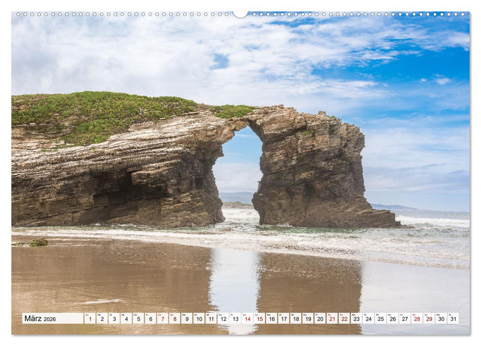 Nordspanien - wo Natur und Kultur verschmelzen (CALVENDO Wandkalender 2026)