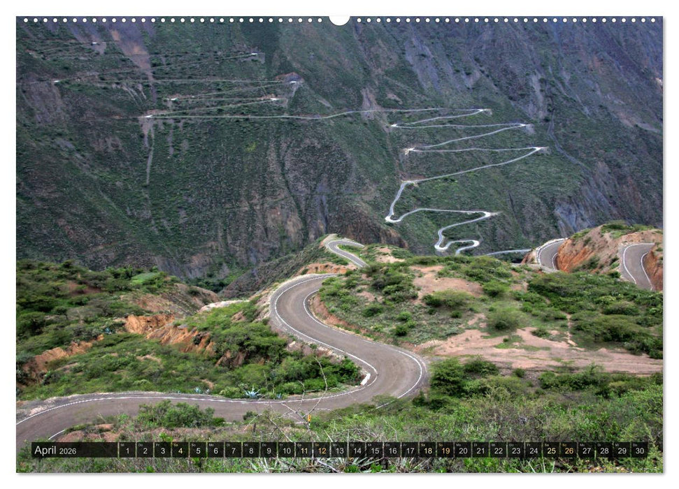 Südamerika - viaje.ch (CALVENDO Premium Wandkalender 2026)