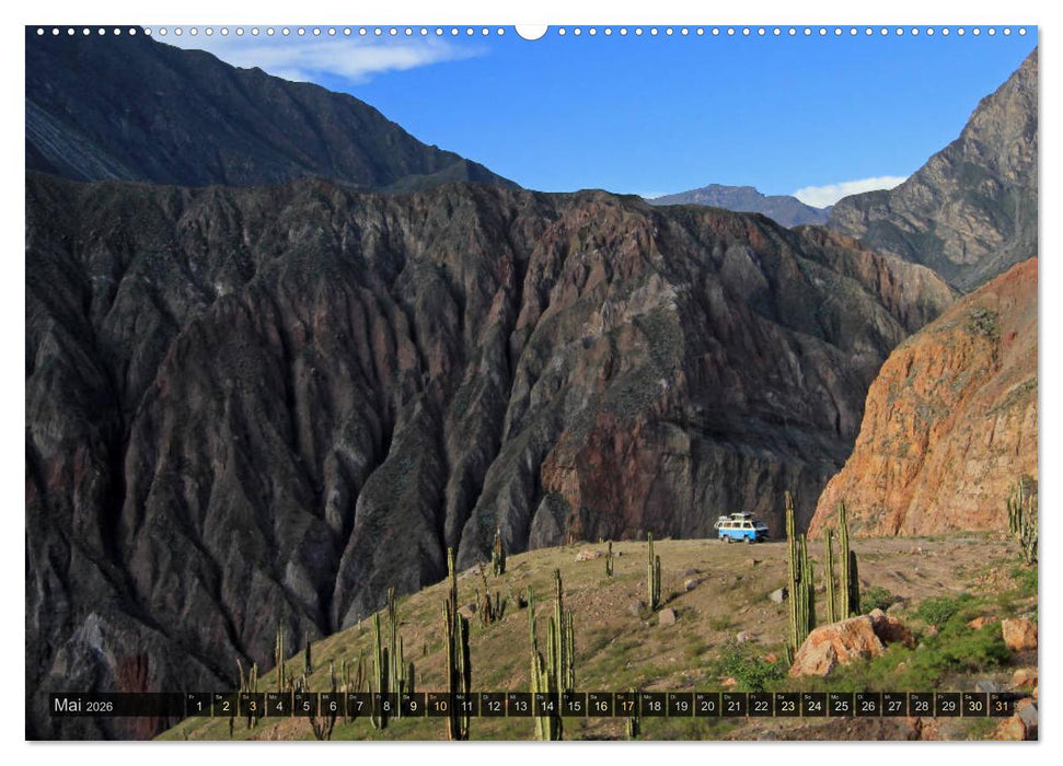 Südamerika - viaje.ch (CALVENDO Premium Wandkalender 2026)