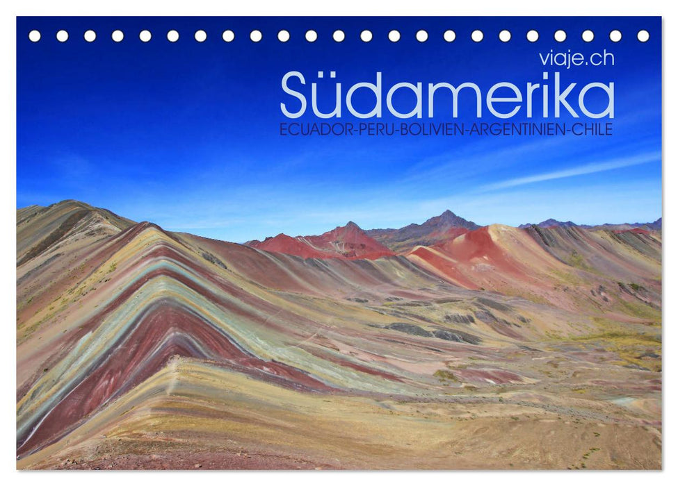 Südamerika - viaje.ch (CALVENDO Wandkalender 2026)