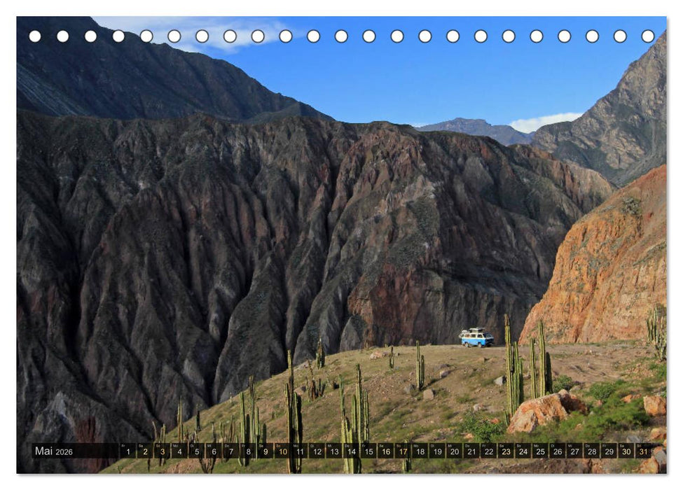 Südamerika - viaje.ch (CALVENDO Wandkalender 2026)