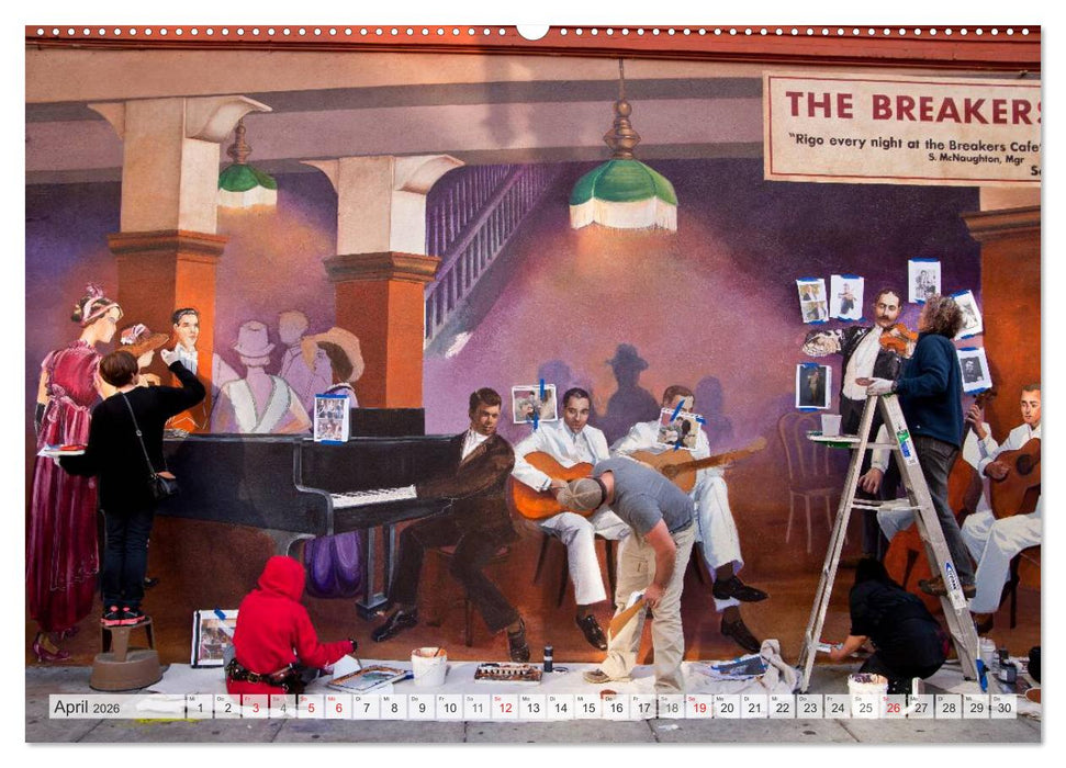 Kalifornien - USA - San Francisco (CALVENDO Premium Wandkalender 2026)