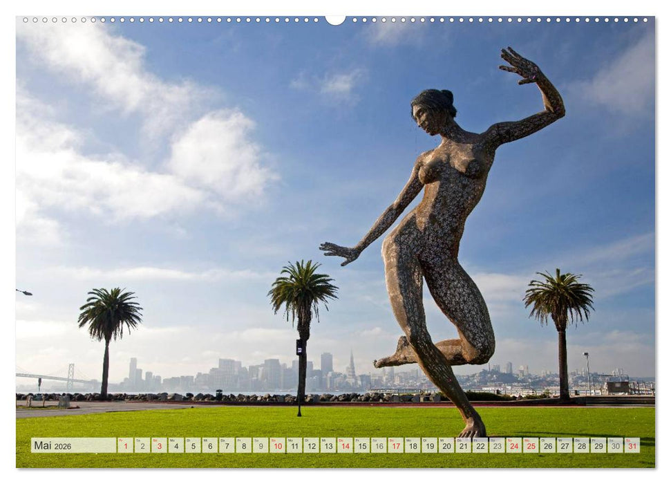 Kalifornien - USA - San Francisco (CALVENDO Premium Wandkalender 2026)