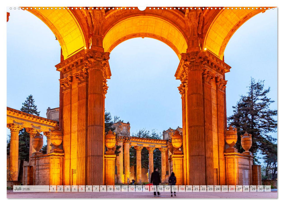 Kalifornien - USA - San Francisco (CALVENDO Premium Wandkalender 2026)