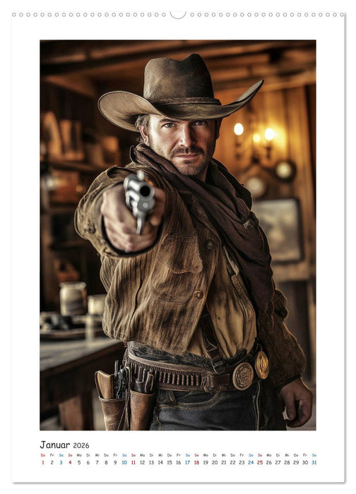 Der Letzte Revolver (CALVENDO Wandkalender 2026)