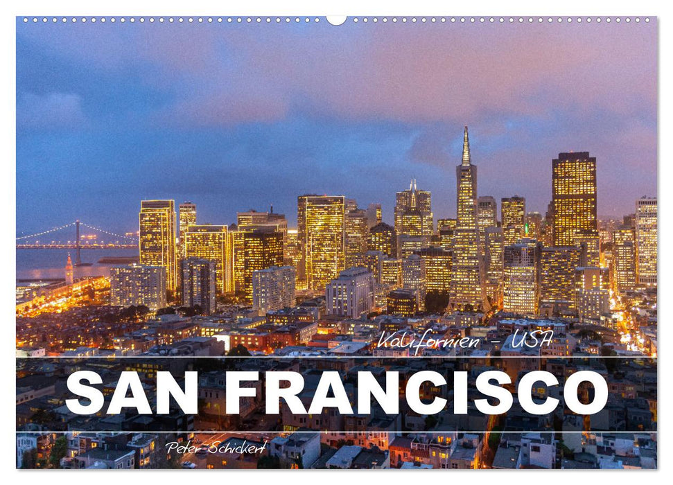 Kalifornien - USA - San Francisco (CALVENDO Wandkalender 2026)