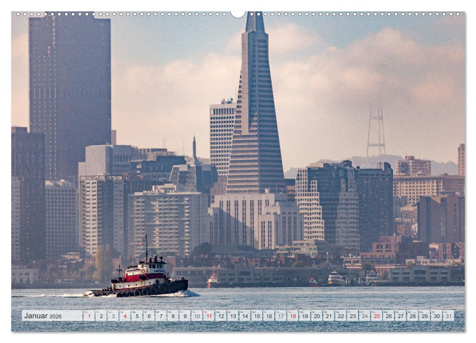 Kalifornien - USA - San Francisco (CALVENDO Wandkalender 2026)