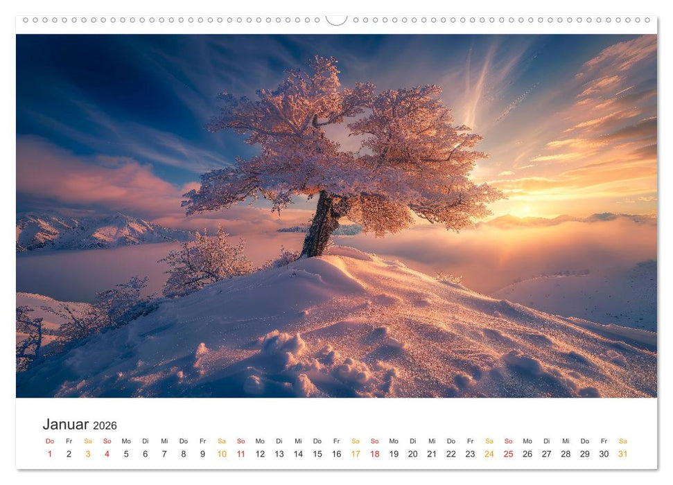 Die Schönheit der Sonne (CALVENDO Wandkalender 2026)