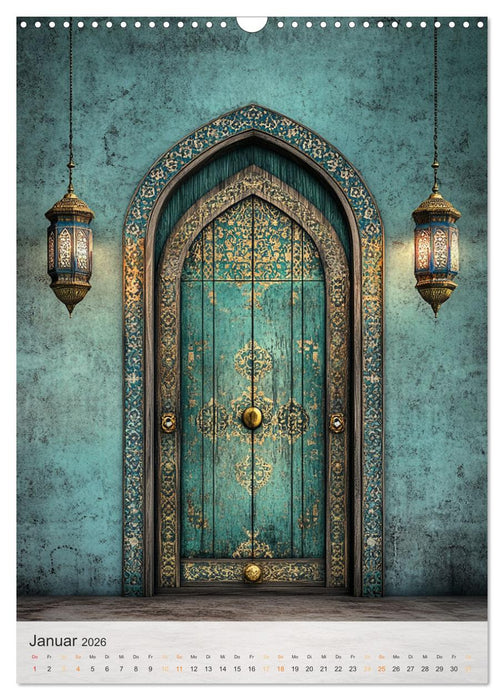 Die Faszination der Türen (CALVENDO Wandkalender 2026)