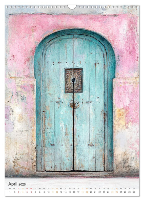 Die Faszination der Türen (CALVENDO Wandkalender 2026)