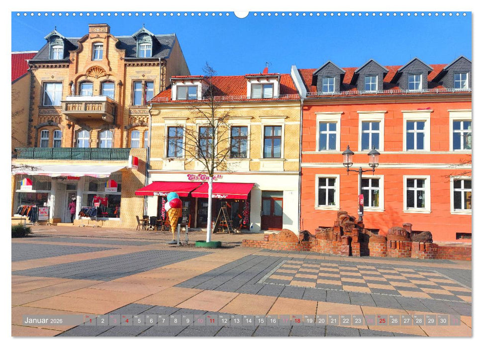 Brandenburg - Luckenwalde - Ein Stadtspaziergang (CALVENDO Wandkalender 2026)