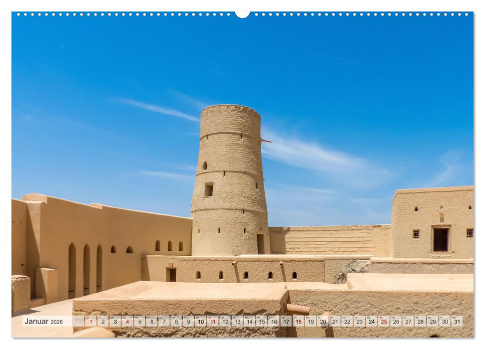 Oman - Historische Perle des Orients (CALVENDO Wandkalender 2026)