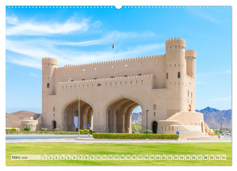 Oman - Historische Perle des Orients (CALVENDO Wandkalender 2026)