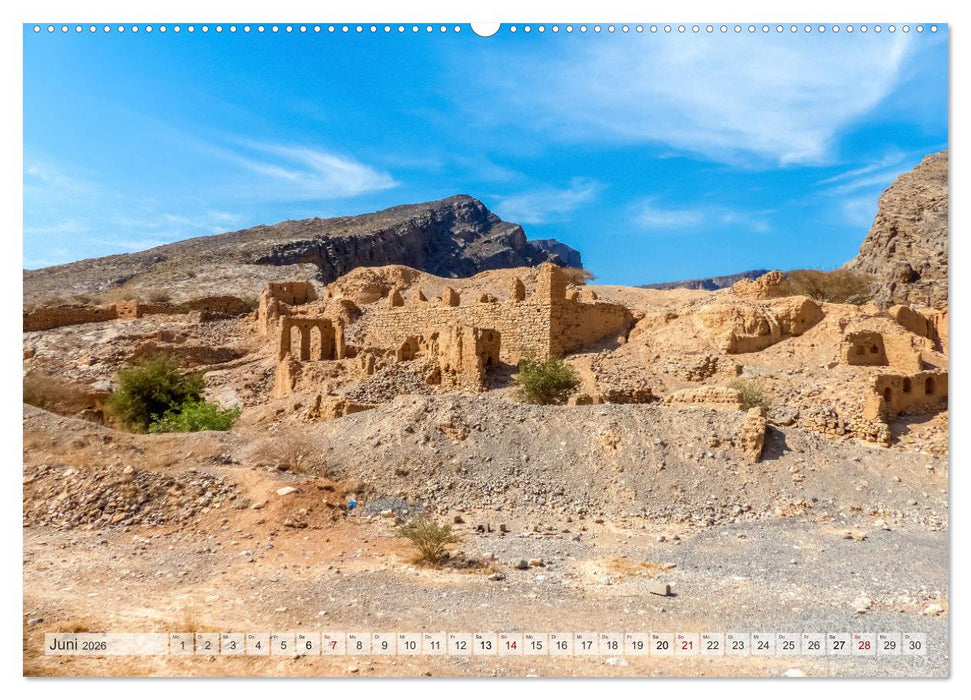 Oman - Historische Perle des Orients (CALVENDO Wandkalender 2026)