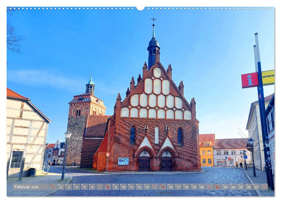 Brandenburg - Luckenwalde - Ein Stadtspaziergang (CALVENDO Premium Wandkalender 2026)