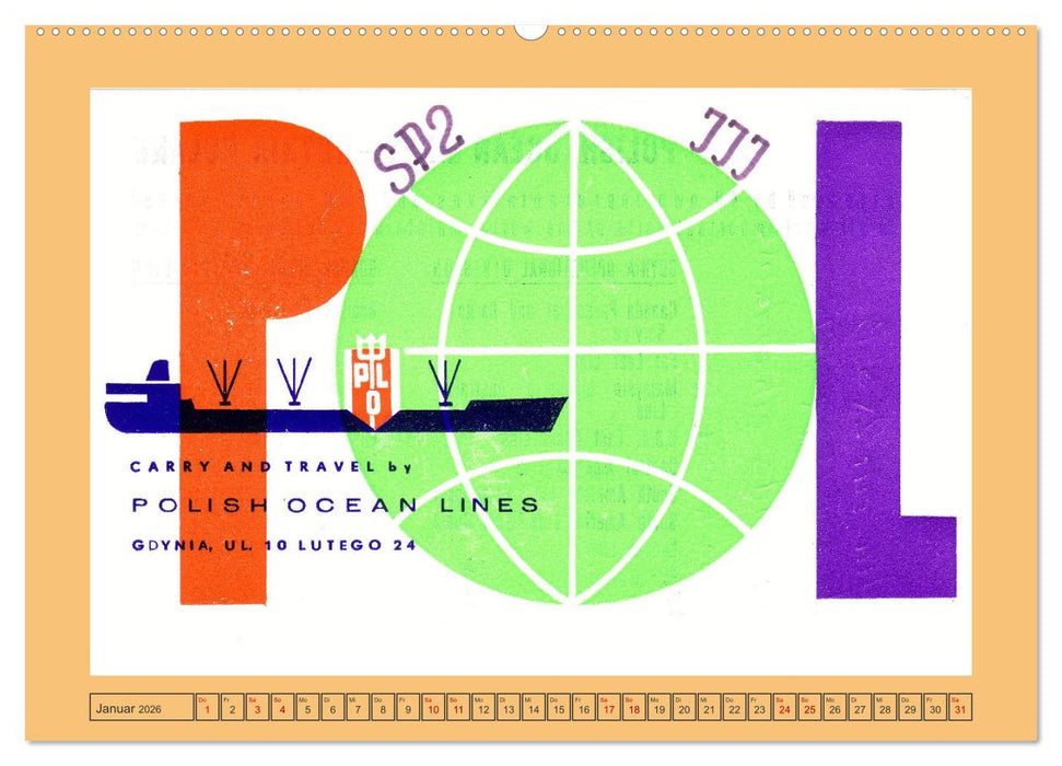 Amateurfunk in Polen (CALVENDO Wandkalender 2026)