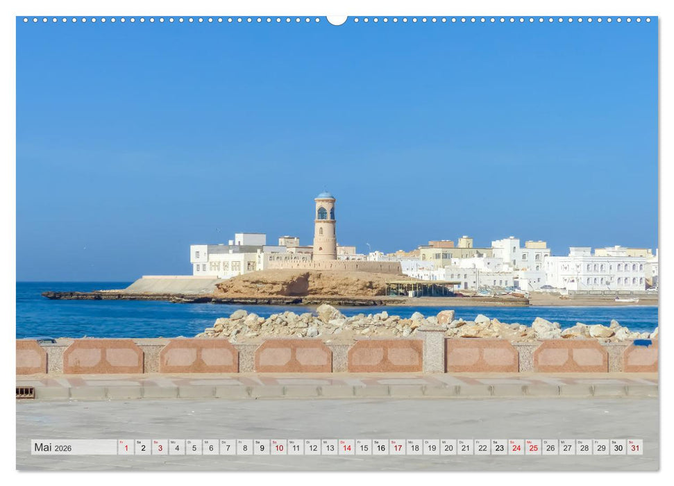 Oman - Historische Perle des Orients (CALVENDO Premium Wandkalender 2026)