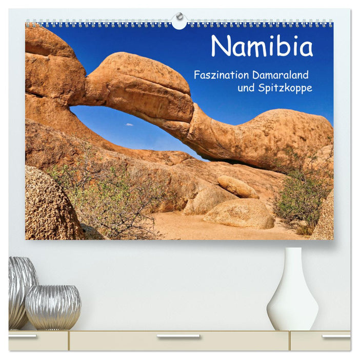 Namibia – Faszination Damaraland und Spitzkoppe (CALVENDO Premium Wandkalender 2026)