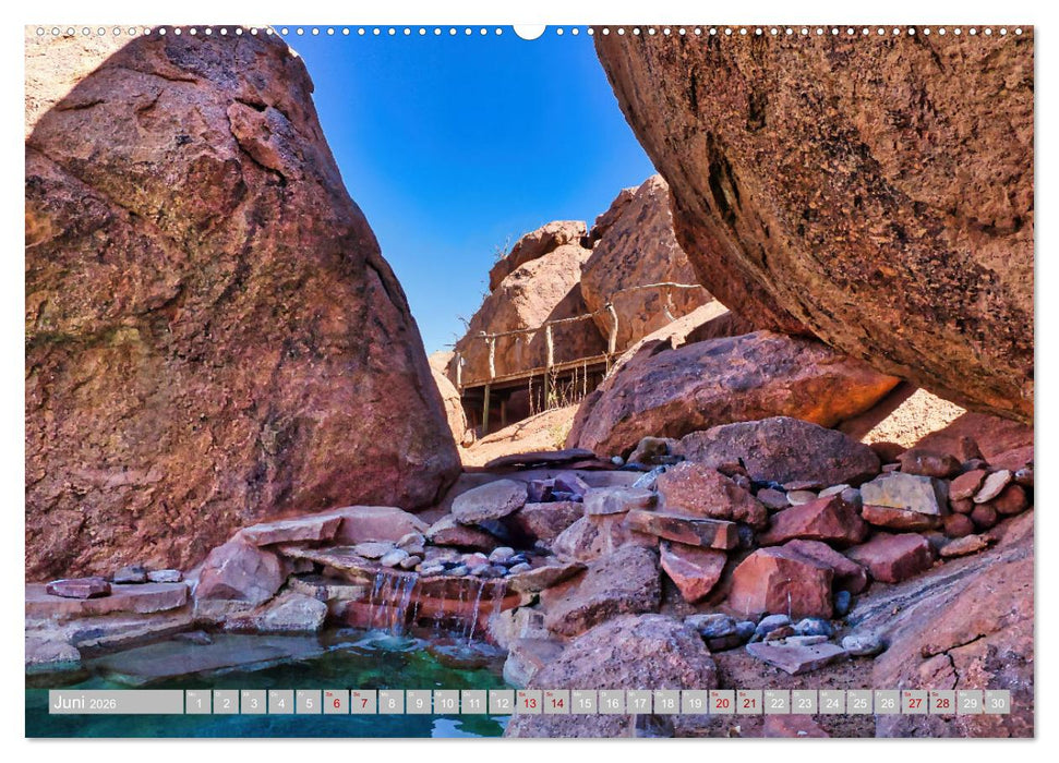 Namibia – Faszination Damaraland und Spitzkoppe (CALVENDO Premium Wandkalender 2026)