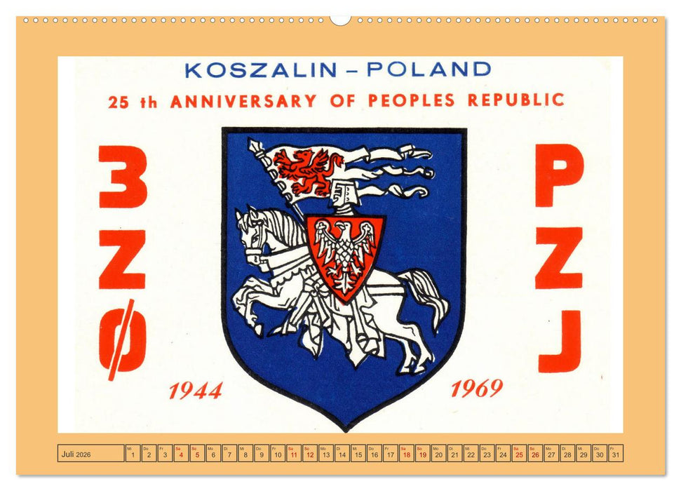 Amateurfunk in Polen (CALVENDO Premium Wandkalender 2026)