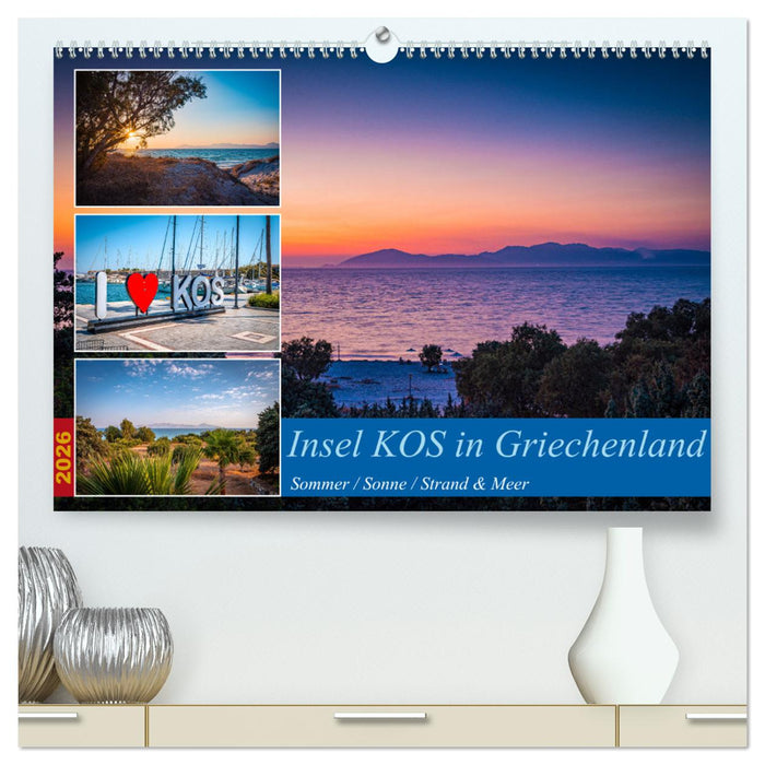 Insel Kos in Griechenland (CALVENDO Premium Wandkalender 2026)