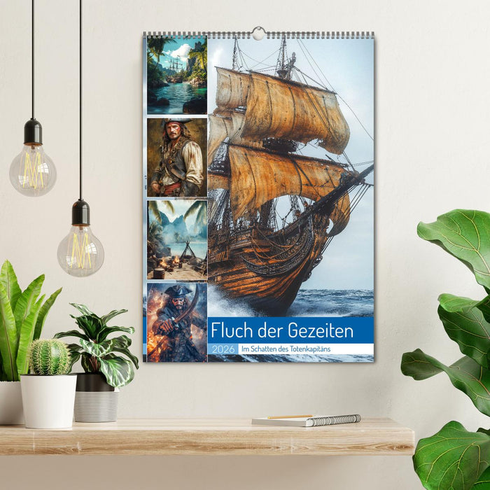 Fluch der Gezeiten (CALVENDO Wandkalender 2026)