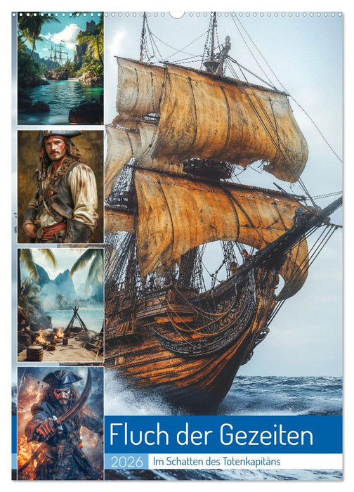 Fluch der Gezeiten (CALVENDO Wandkalender 2026)