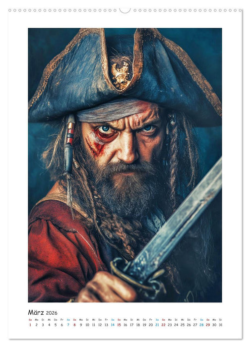 Fluch der Gezeiten (CALVENDO Wandkalender 2026)