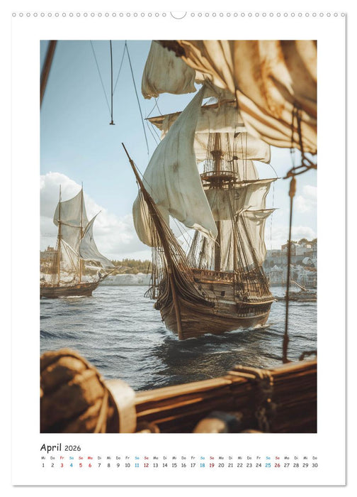 Fluch der Gezeiten (CALVENDO Wandkalender 2026)