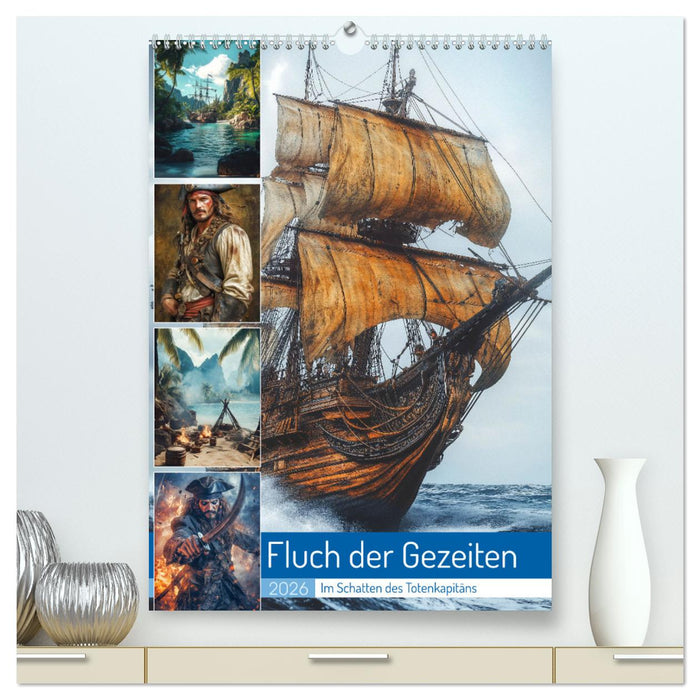 Fluch der Gezeiten (CALVENDO Premium Wandkalender 2026)