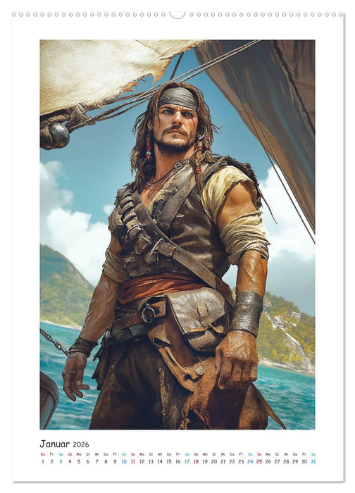 Fluch der Gezeiten (CALVENDO Premium Wandkalender 2026)