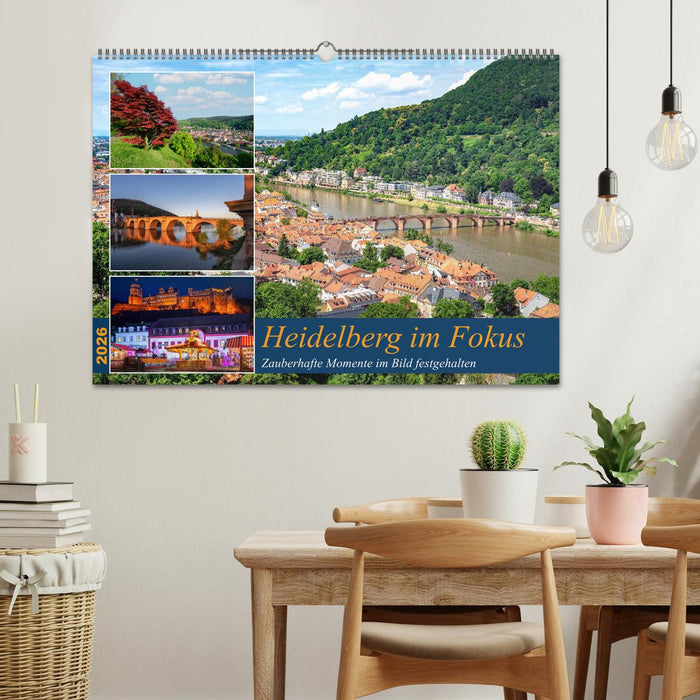 Heidelberg im Fokus (CALVENDO Wandkalender 2026)