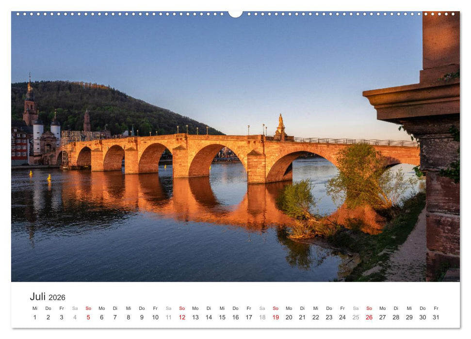 Heidelberg im Fokus (CALVENDO Premium Wandkalender 2026)