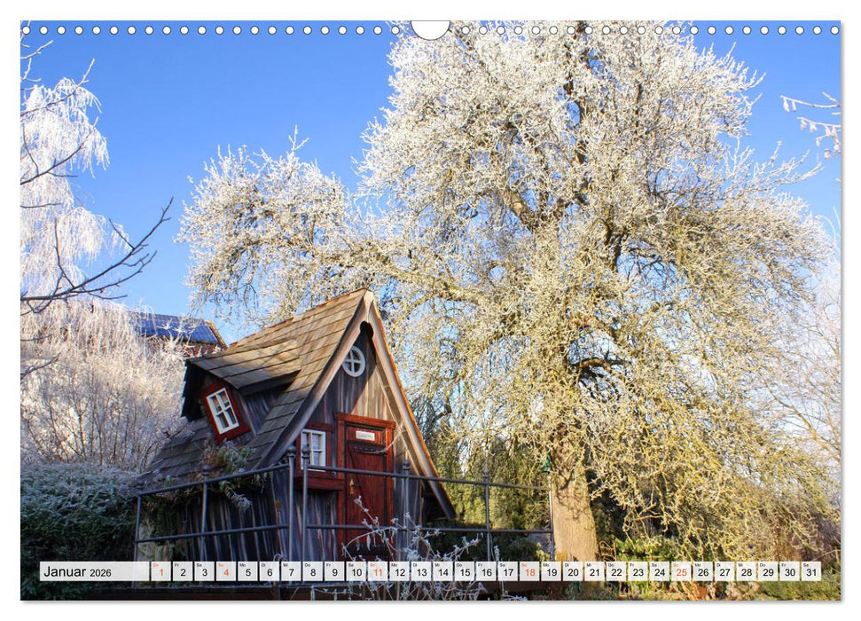 Momente im Garten (CALVENDO Wandkalender 2026)
