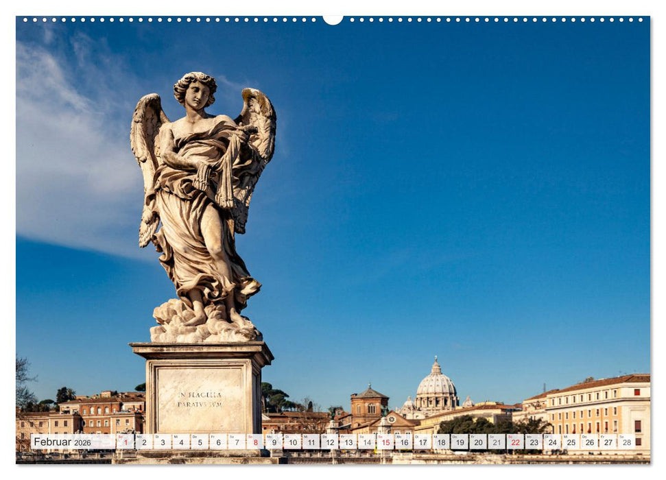 Italien - Rom (CALVENDO Premium Wandkalender 2026)