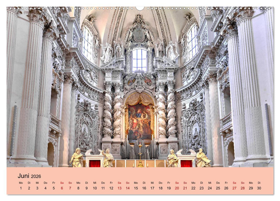 München - Unterwegs in der bayrischen Landeshauptstadt (CALVENDO Wandkalender 2026)