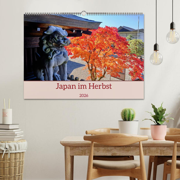Japan im Herbst (CALVENDO Wandkalender 2026)