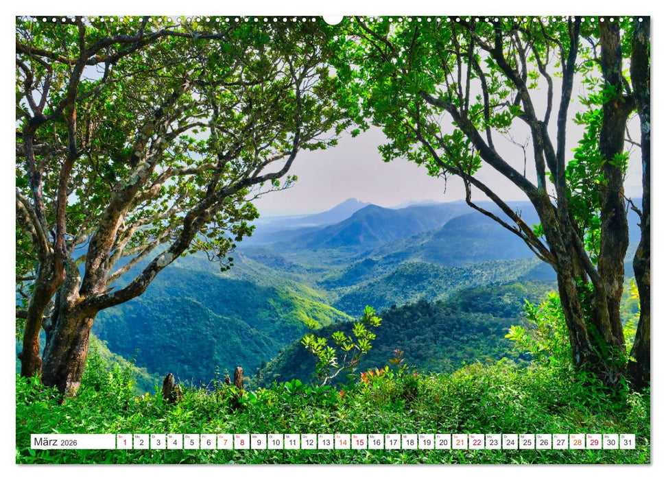 Mauritius - Schönheit im Indischen Ozean (CALVENDO Premium Wandkalender 2026)