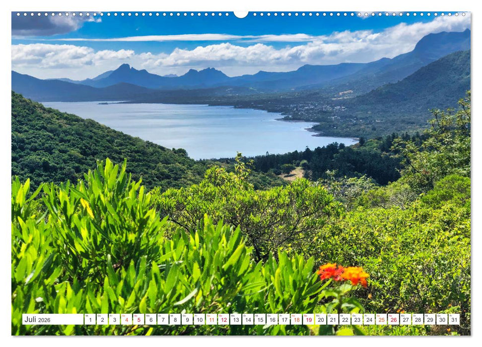 Mauritius - Schönheit im Indischen Ozean (CALVENDO Premium Wandkalender 2026)