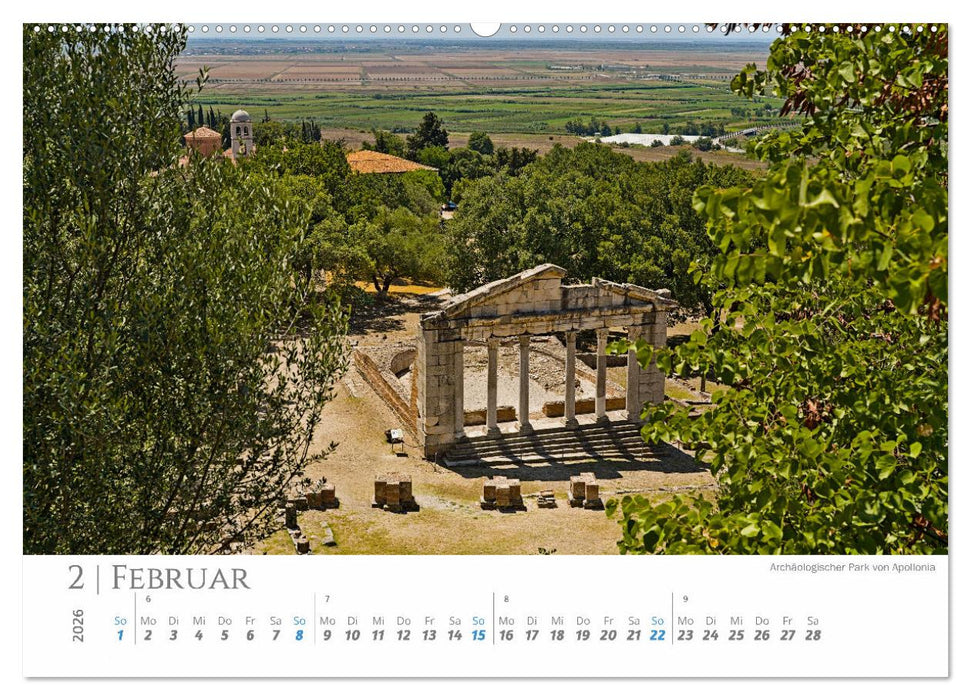 Albanien - wild, authentisch, abenteuerlich (CALVENDO Premium Wandkalender 2026)